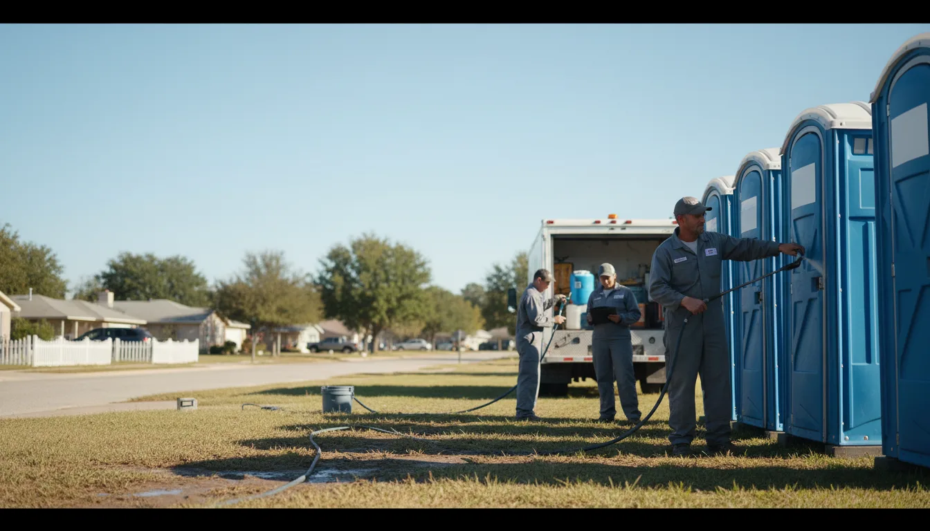 Long-Term Portable Toilet Rental in Overbrook, OK near me